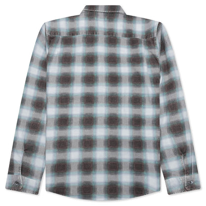 June Plaid Shirt - Bone