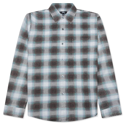 June Plaid Shirt - Bone