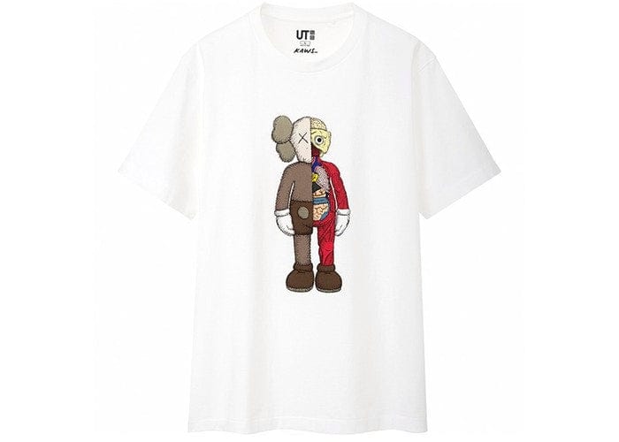 KAWS x UNIQLO FLAYED TEE WHITE