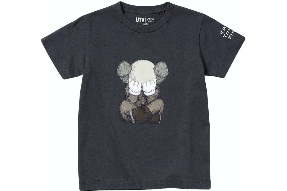 KAWS X UNIQLO TOKYO FIRST TEE DARK GREY