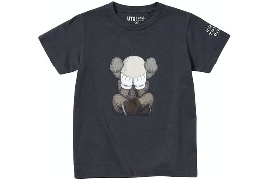 KAWS X UNIQLO TOKYO FIRST TEE DARK GREY