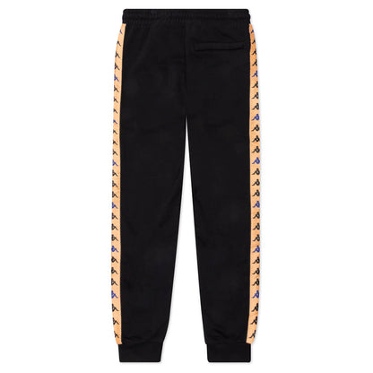 222 Banda Alanz 3 Sweatpants - Black Smoke/Orange Salmon