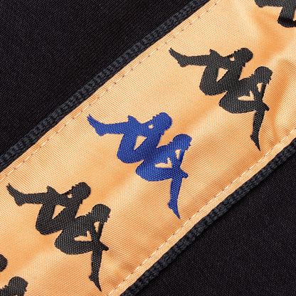 222 Banda Alanz 3 Sweatpants - Black Smoke/Orange Salmon