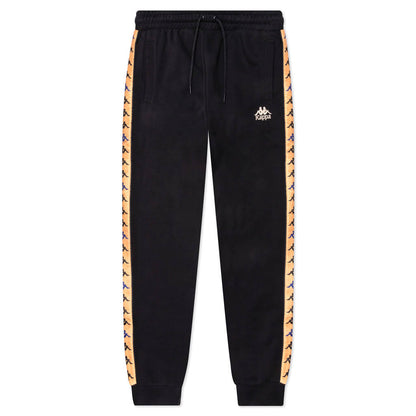 222 Banda Alanz 3 Sweatpants - Black Smoke/Orange Salmon