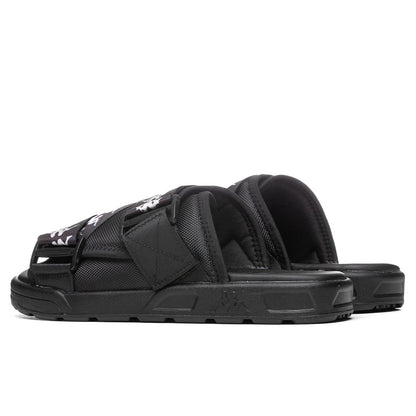 222 Banda Mitel 1 Sandals - Black/White