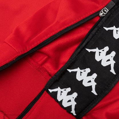 222 Banda Rastoriazz Trackpants - Red/Black