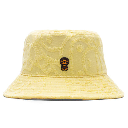 Kid's All Baby Milo Pile Bucket Hat - Yellow