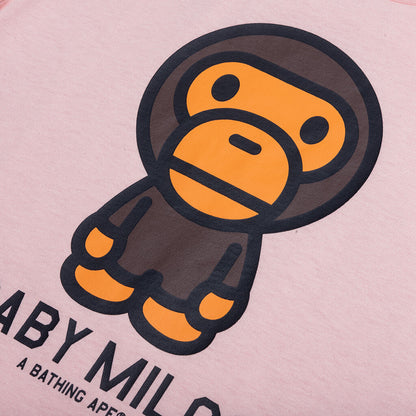 Kid's Baby Milo Tee - Pink