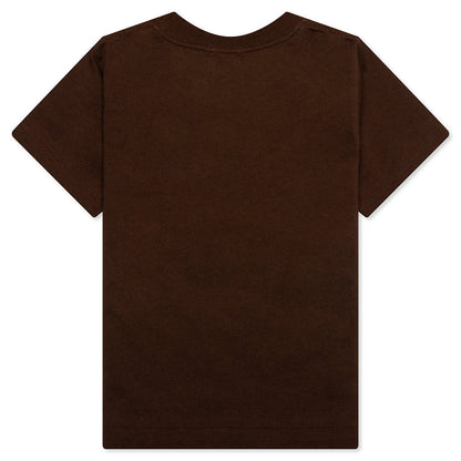 Kid's College Tee - Brown