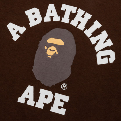 Kid's College Tee - Brown