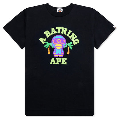 Kid's Colors Milo College Summer Tee - Black
