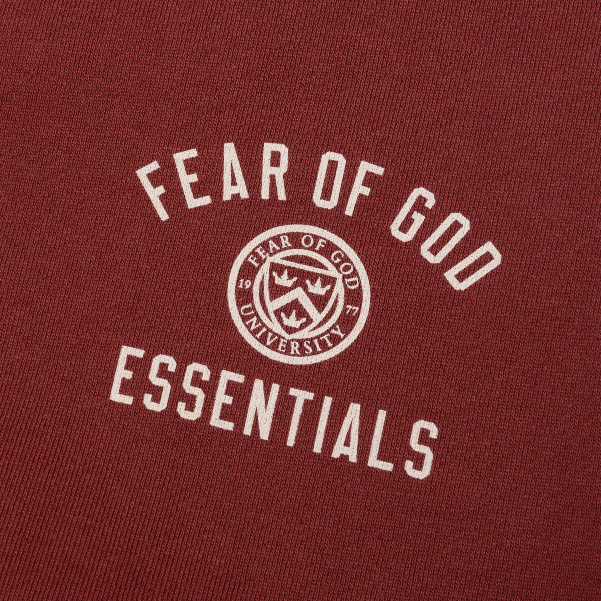Kid's Fleece Crewneck - Crimson