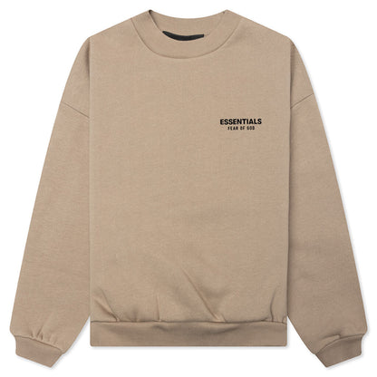 Kid's Fleece Crewneck - Desert Sand