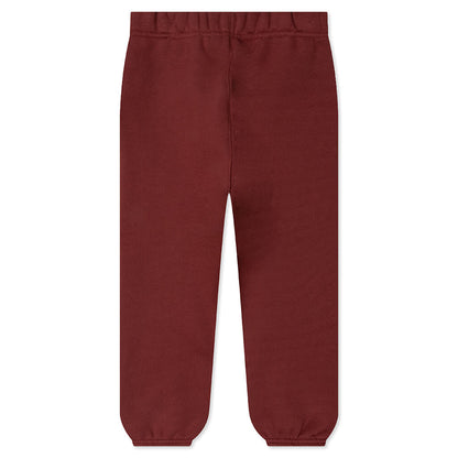 Kid's Fleece Essential Sweatpant - Crimson
