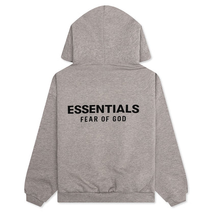 Kid's Fleece Hoodie - Heather Gray