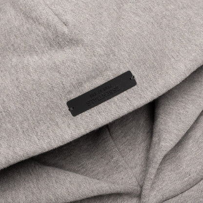 Kid's Fleece Hoodie - Heather Gray