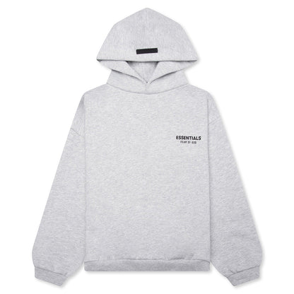 Kid's Fleece Hoodie - Light Heather Gray