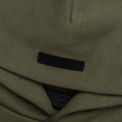 Kid's Fleece Hoodie - Military