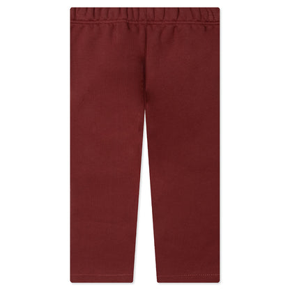 Kid's Fleece Relaxed Sweatpant - Crimson