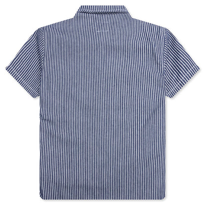 Kid's Hickory Baby Milo Patch S/S Shirt - Navy