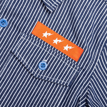 Kid's Hickory Baby Milo Patch S/S Shirt - Navy