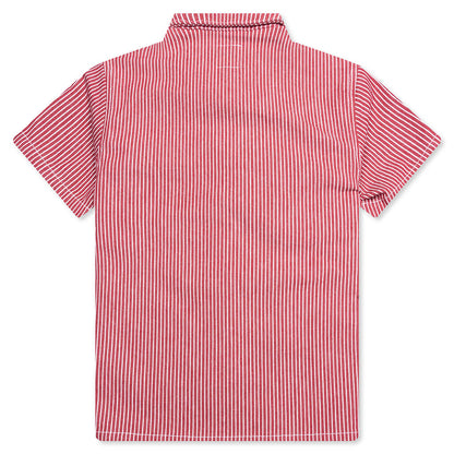 Kid's Hickory Baby Milo Patch S/S Shirt - Red