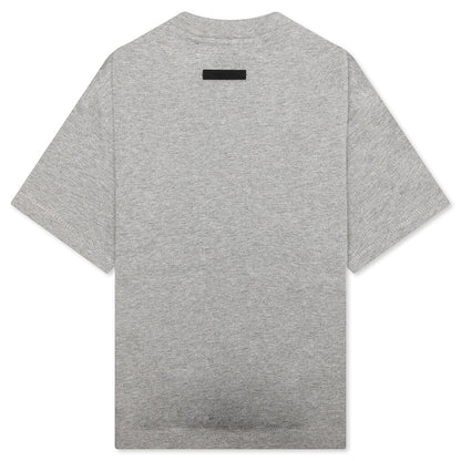 Kid's Jersey Crewneck Tee - Dark Heather