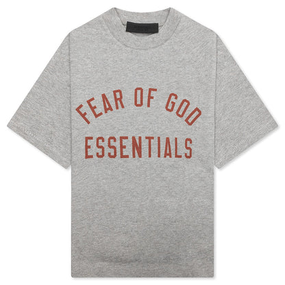 Kid's Jersey Crewneck Tee - Dark Heather