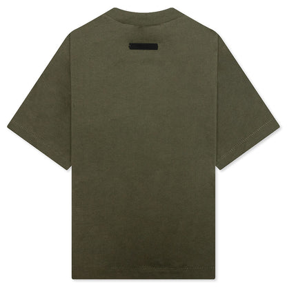 Kid's Jersey Crewneck Tee - Military