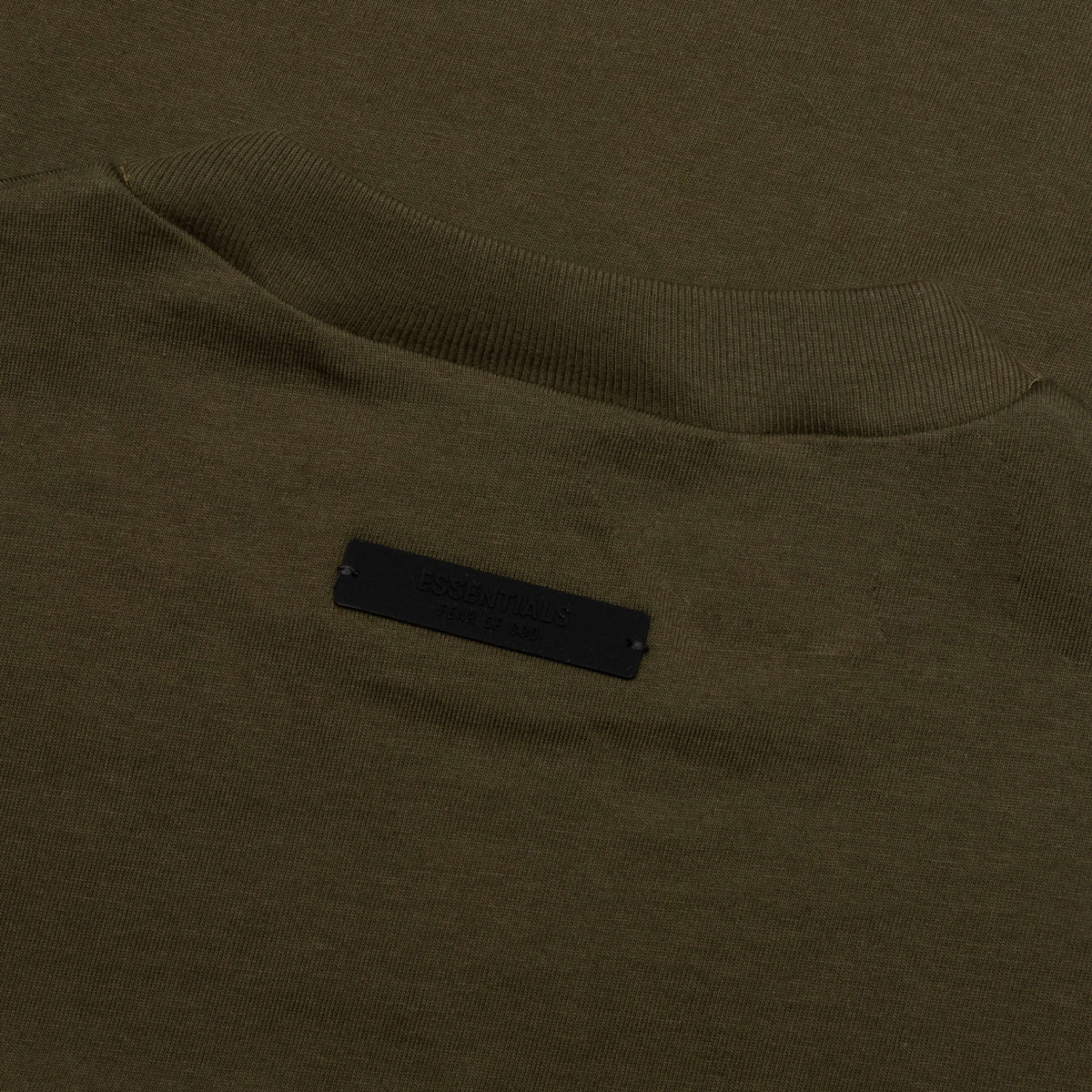 Kid's Jersey Crewneck Tee - Olive