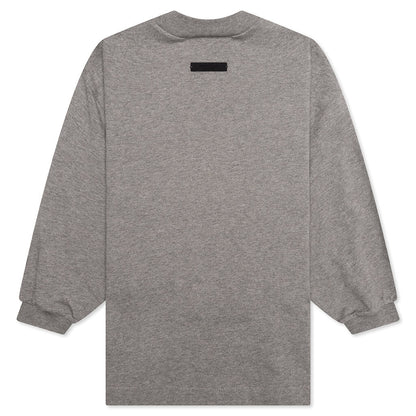 Kid's Jersey Long Sleeve Tee - Heather Gray