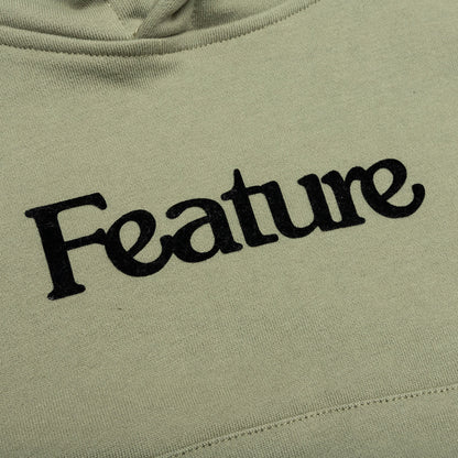 Kids Academy Hoodie - Oil Green