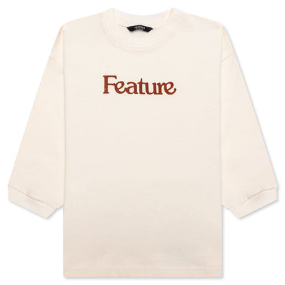 Kids Academy L/S T-Shirt - Cannoli Cream
