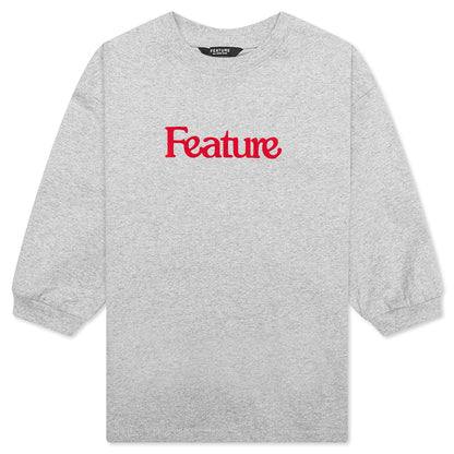 Kids Academy L/S T-Shirt - Heather Grey