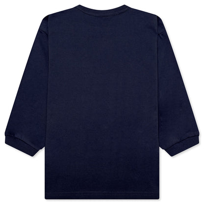 Kids Academy L/S T-Shirt - Navy Blazer