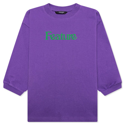 Kids Academy L/S T-Shirt - Ultra Violet