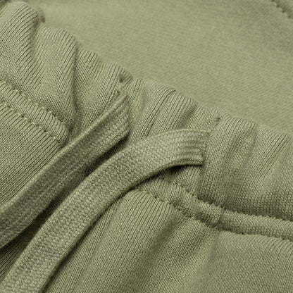 Kids Academy Sweatshorts - Oil Green