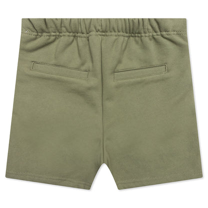 Kids Academy Sweatshorts - Oil Green