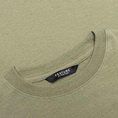 Kids Academy T-Shirt - Oil Green