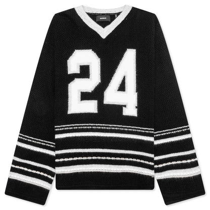Knit 24 Hockey Jersey - Black