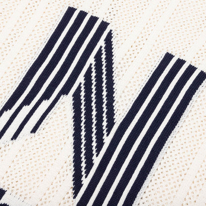 Knitted Tech 'N' Football Shirt - Ivory