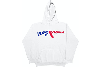 KODAK BLACK X VLONE 47 HOODIE WHITE