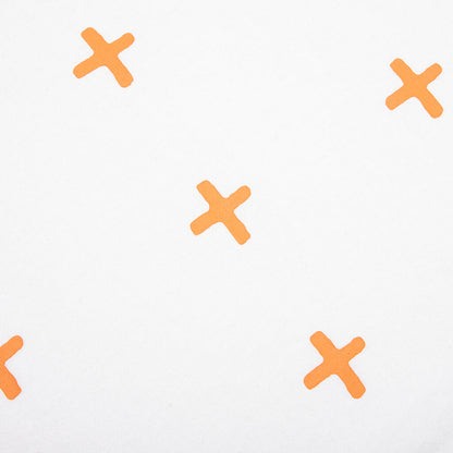 4 x 4 Biggie S/S Tee - White/Orange