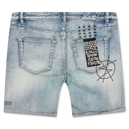 Chopper Short - Nowhere Punk Blue
