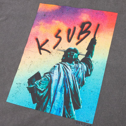 Liberated Biggie S/S Tee - Washed Grey