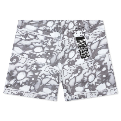 UV Flower Walkshort - Greyscale