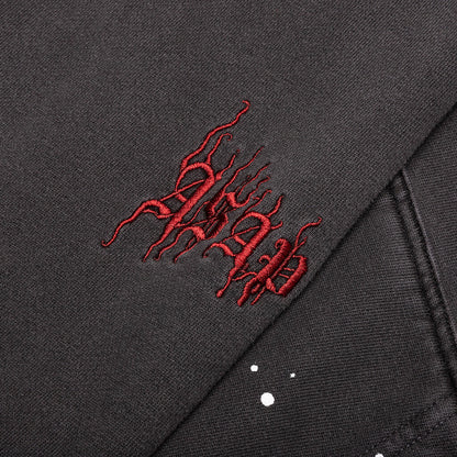 Ksubi x ASAP TyY Biggie Hoodie - Faded Black