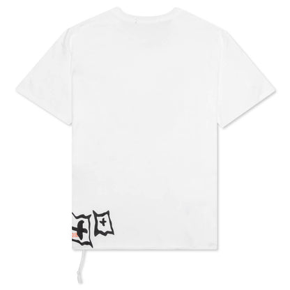 Ksubi x HidjiWorld Bball Biggie S/S Tee - White
