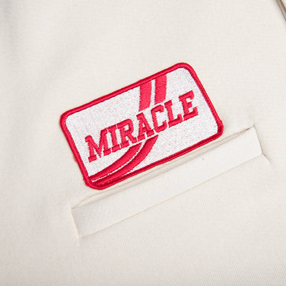 L/S Polo Henley Shirt - Egg White