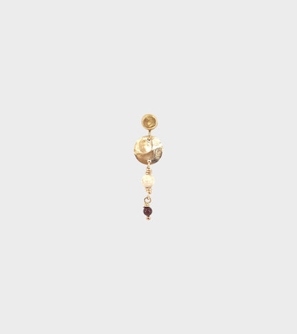 Dalia Earring Cream Riverstone